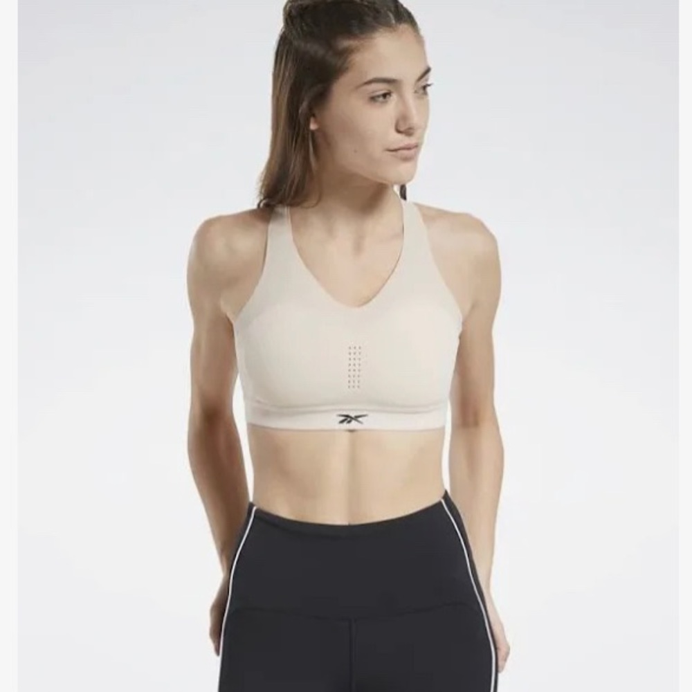 Reebok PureMove+ Nude Compression Sports Bra